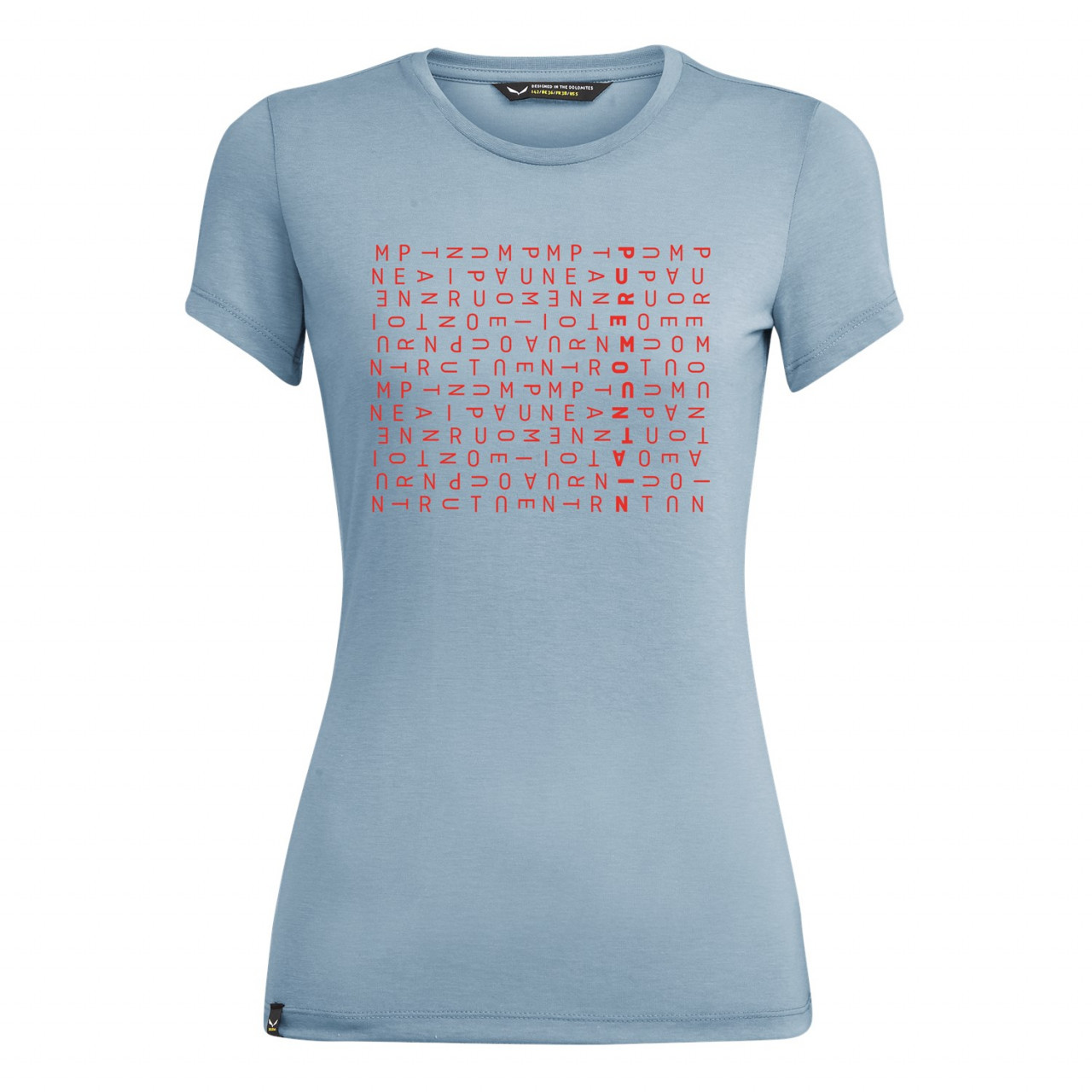 Camisetas Salewa Crosswords Dri-Release® Mujer Grises/Azules Mexico (DS9301674)